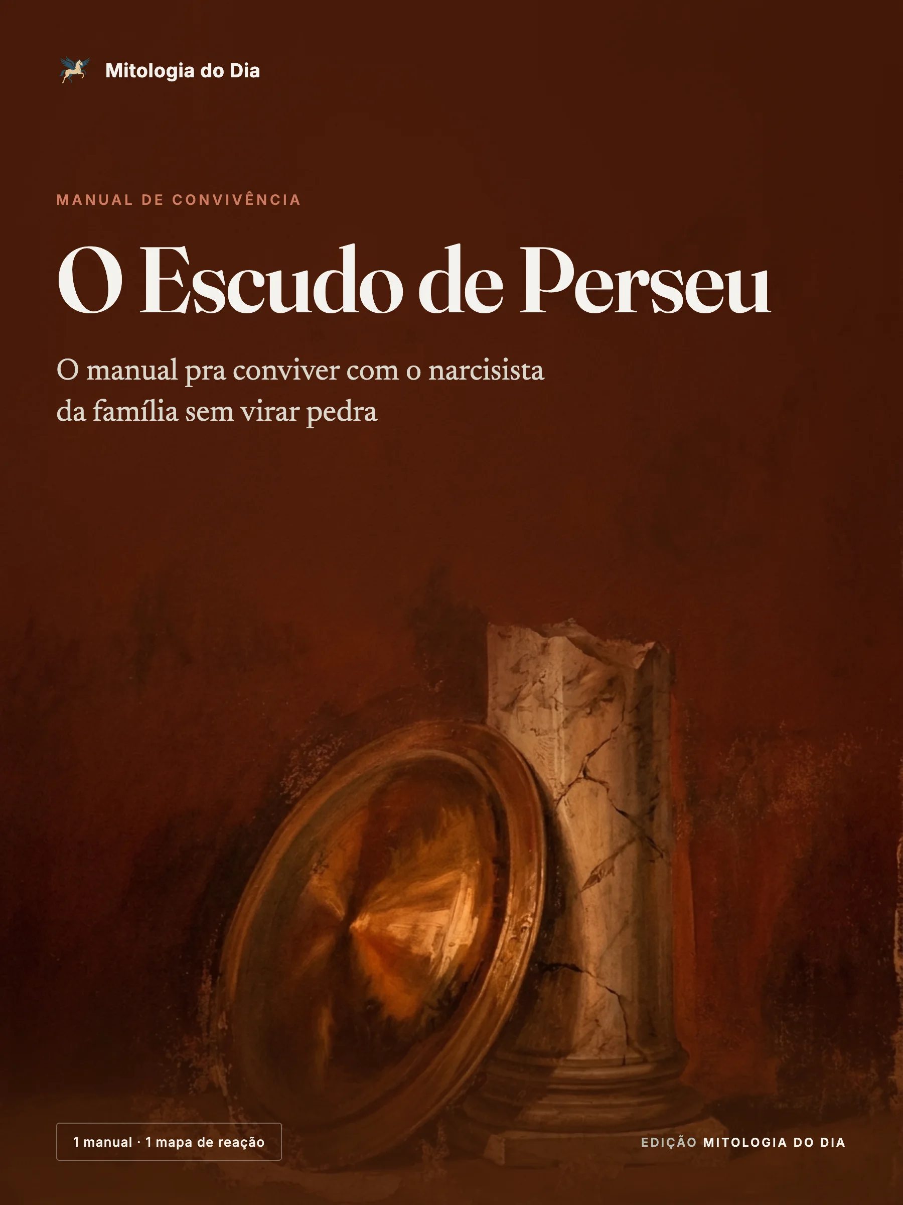 Capa do guia O Escudo de Perseu
